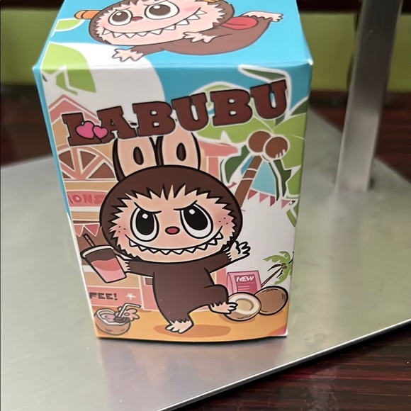 Fashion Blue Keychain Toy & Pink PomPom With Flower Charm-#1 - Picture 9 of 11